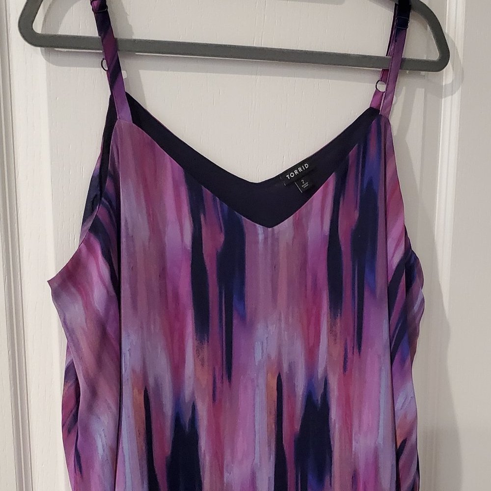 β¨ 2x HP β¨ NWOT β¨ Sophie Swing Multi-Watercolor Cami Tank β¨ - Picture 8 of 14